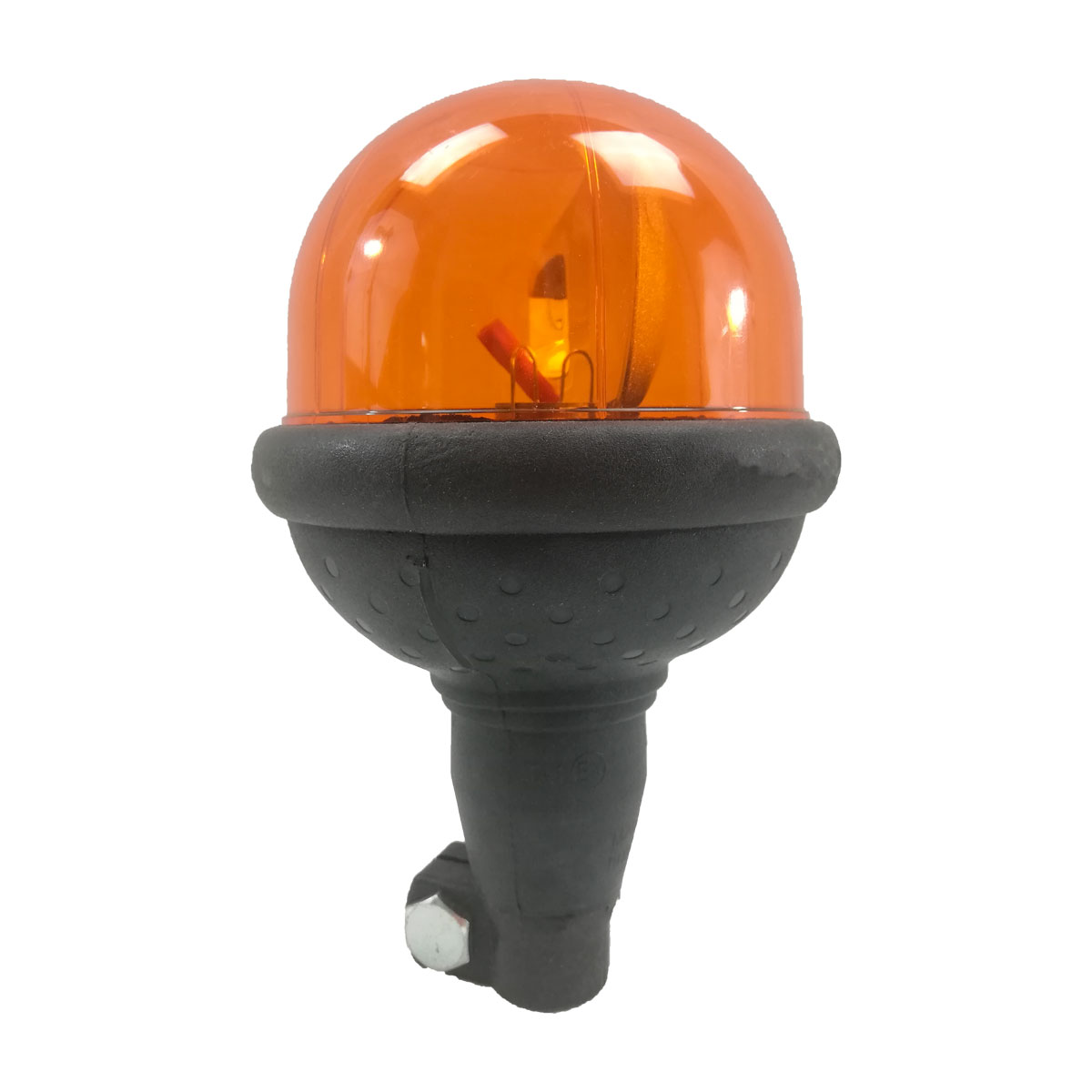 Gyrophare compact orange • Hauteur verrine 90 mm