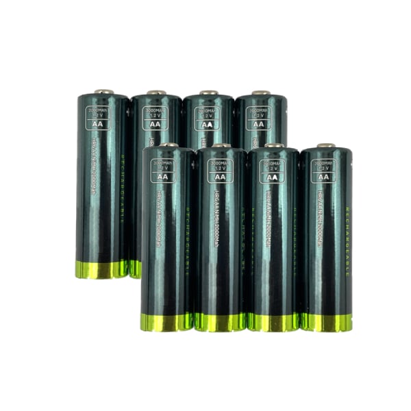 Lots de 8 batteries • LR06 (AA)