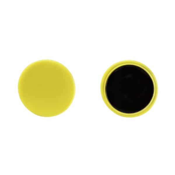 Aimant            de tableau diamètre 25 mm jaune