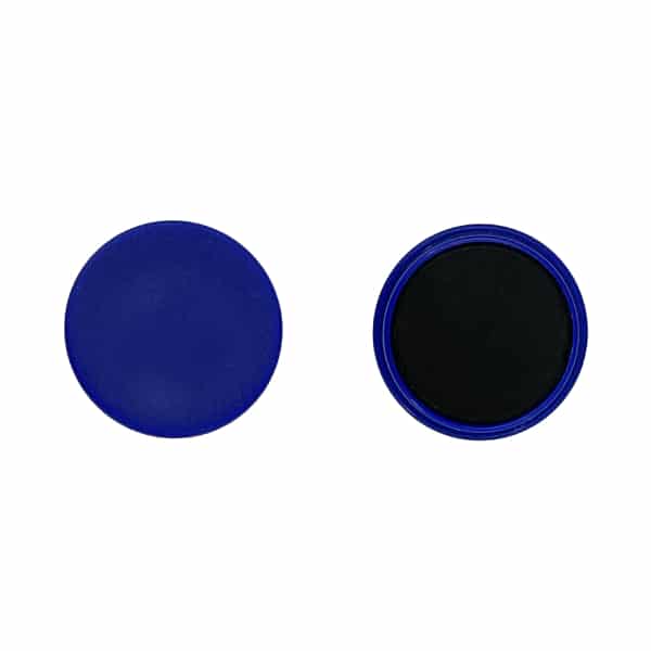Aimant             de tableau diamètre 25 mm bleu