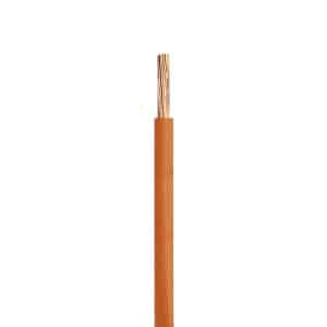 Câble              mono-conducteur (Fils de câblage) souple orange • 1 x 1,5 mm²