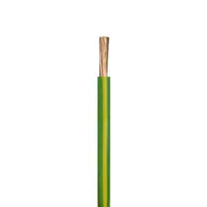 Câble               mono-conducteur (Fils de câblage) souple vert/jaune • 1 x 1,5 mm²